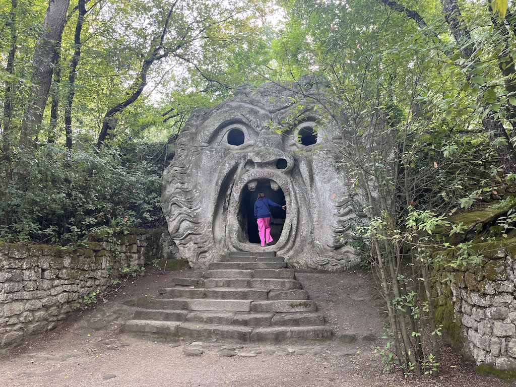 Sacro Bosco: the park of the monsters in Bomarzo