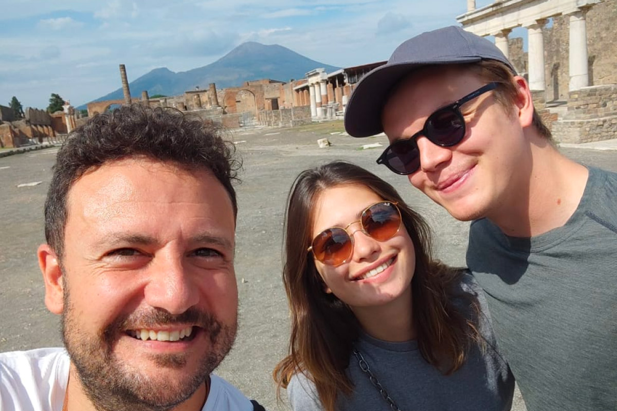 Touring Pompeii with Vincenzo